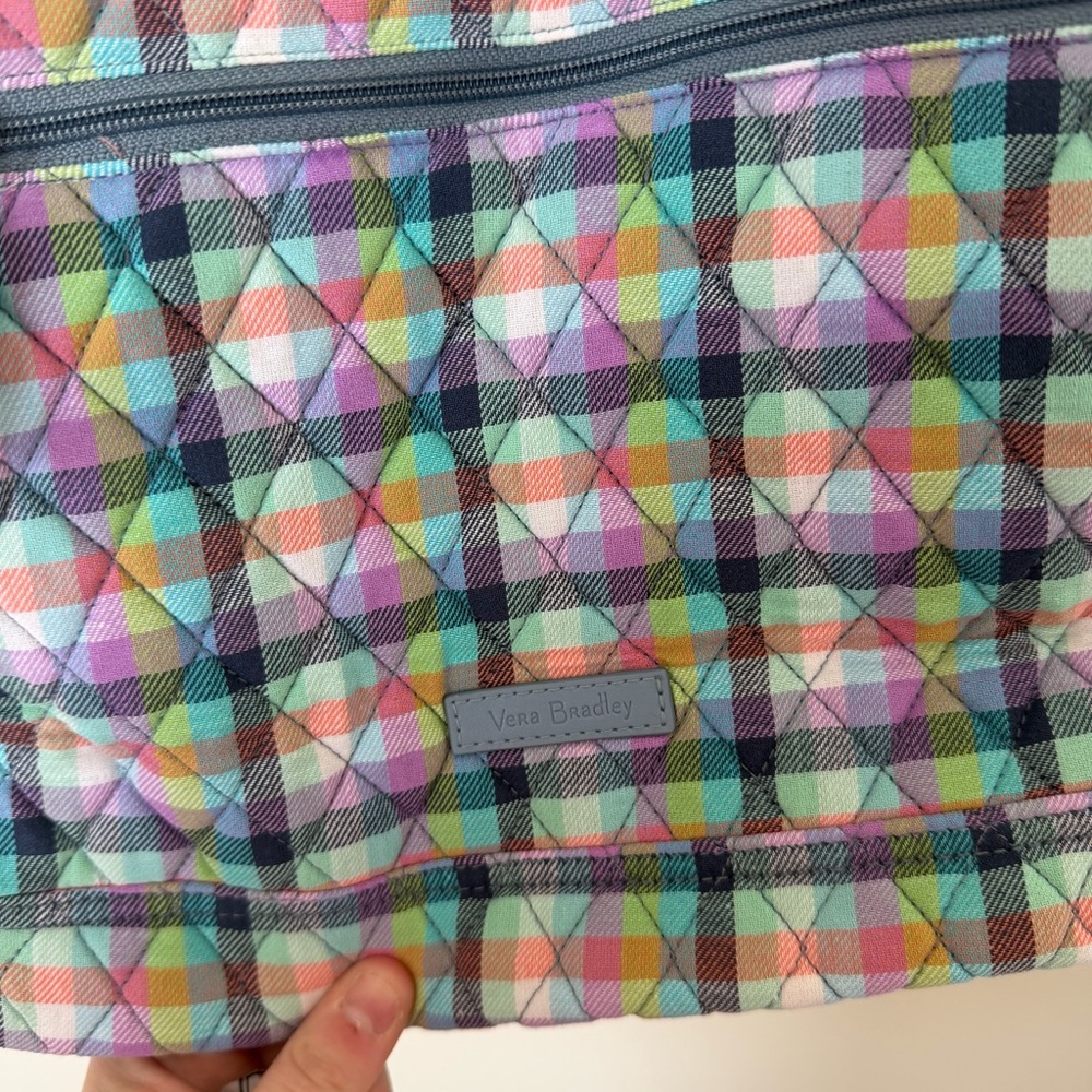 VERA BRADLEY Essential Backpack in Gingham Plaid - Picture 2 of 5